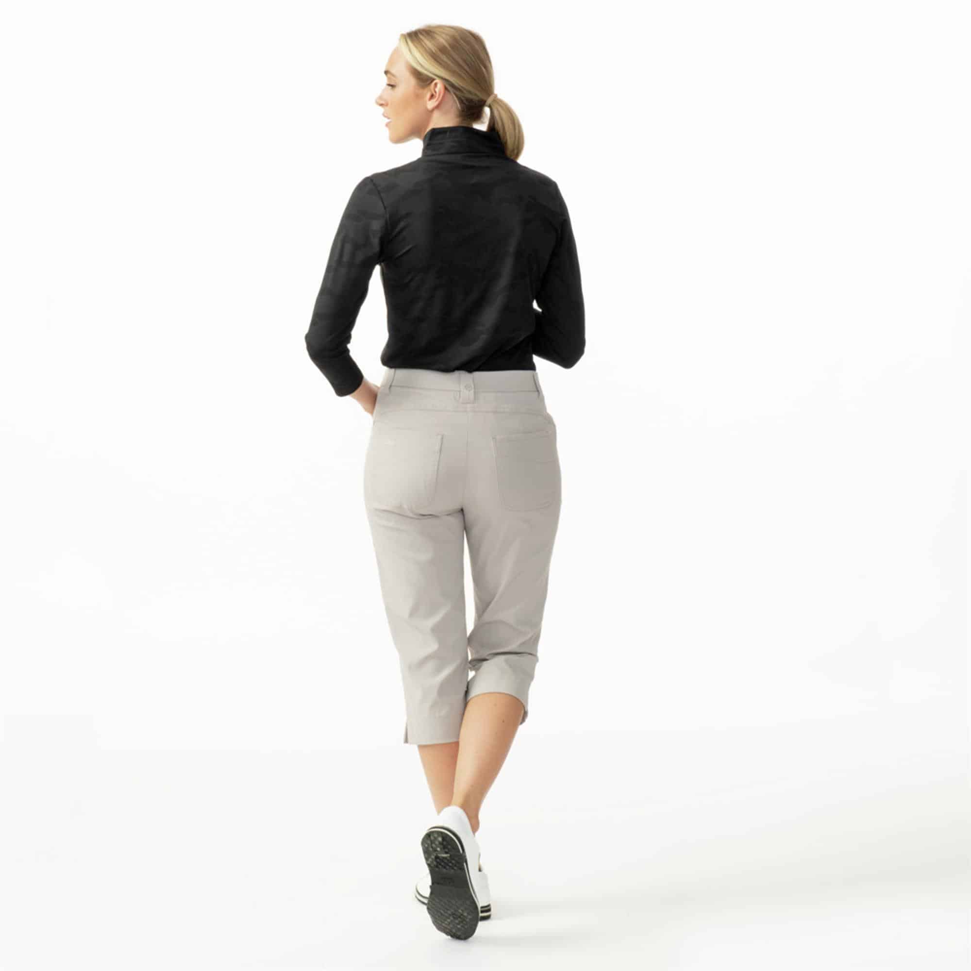 Daily Sports Jess 3/4 Sleeve Polo Shirt Black